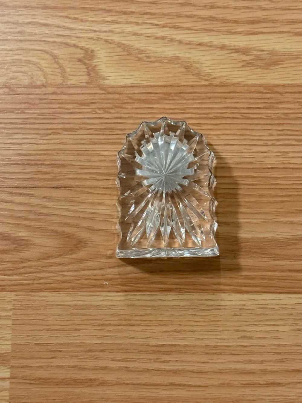 Waterford Clear Crystal Mantel Clock - Clear